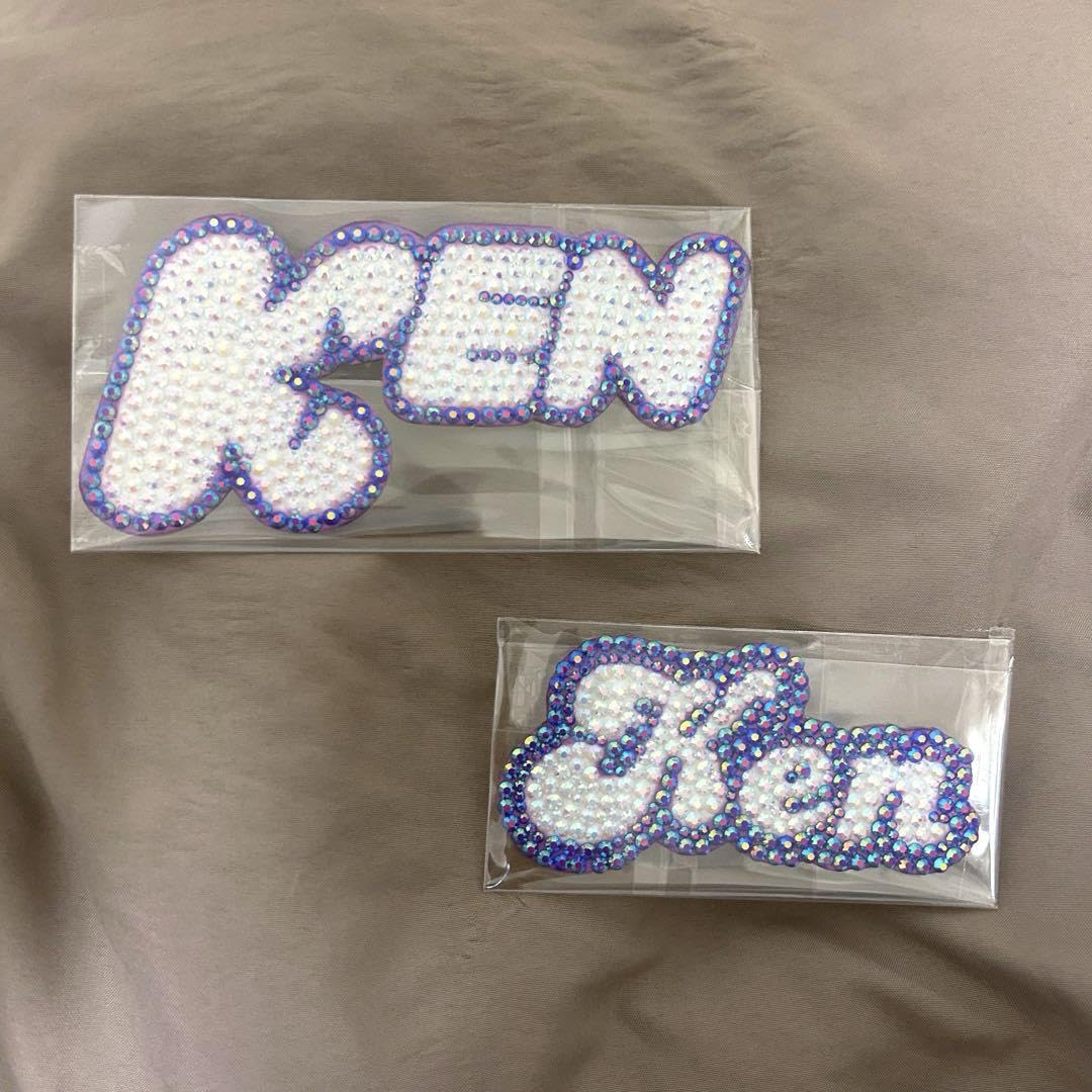 小島健 Aぇ!group うちわデコパーツ文字 2点