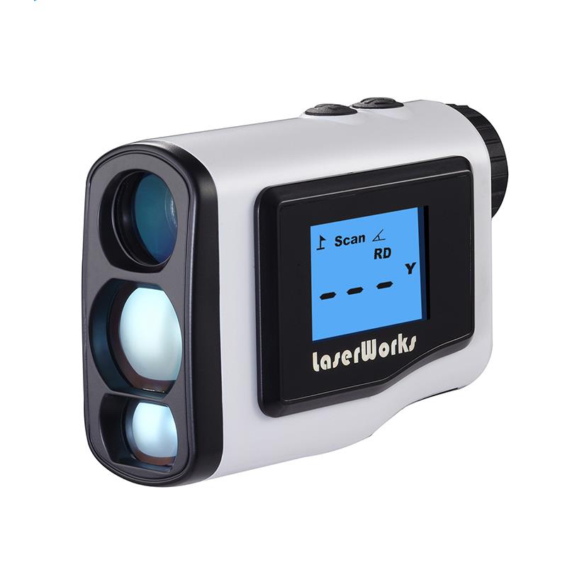 Laser Works LWG600 ゴルフ用 スコープ距離計1.8インチLCD 計測距離最大600M