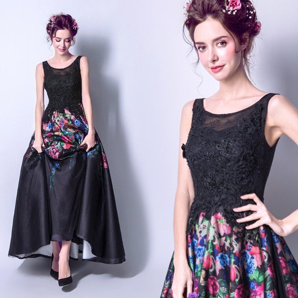 カラードレス 黒 二次会 安い ロングドレス パーティードレス 結婚式 披露宴 花嫁 フォーマルドレス 演奏会 イブニングドレス 発表会 カクテルドレス コンサート