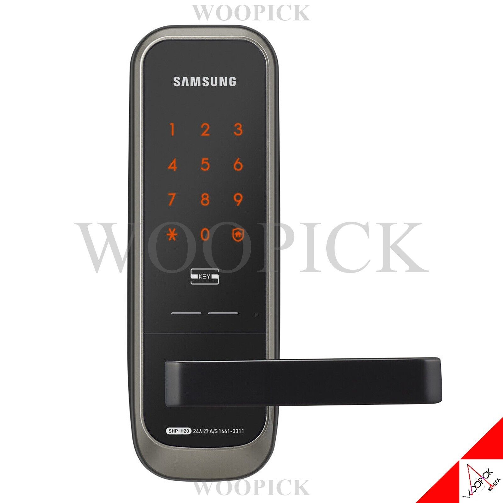 Zigbang SHP-H20 Digital Smart Door Lock Touch Pad Home Security System/ドアロック