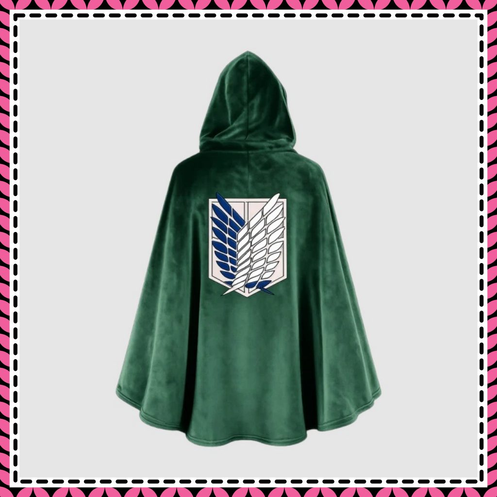 【公式正規品】 Frank Burger × Attack On Titan Scouting Legion Cloak Blanket