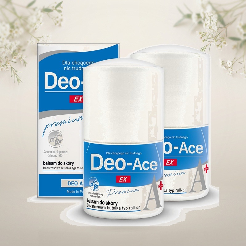 Deo-Ace EX plus（デオエースEXプラス） 40ml × 2個セット ロールオン 無香料