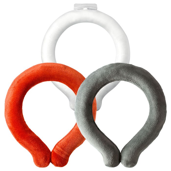 【5個セット】 ネック カイロ ネック リング PCM素材 加熱 ネックラップ ファーカバー付き 温感 温活 ぽかぽか 防寒 カイロ 首用 あったか 繰り返し使用可能