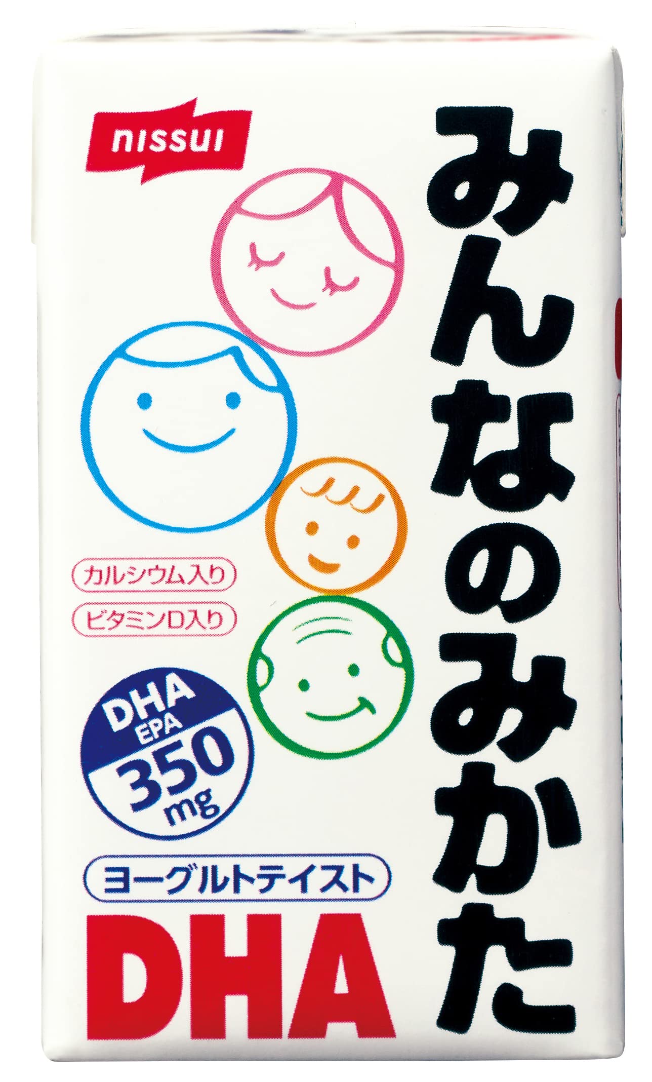 ニッスイ みんなのみかたＤＨＡ ヨーグルトテイスト 紙パック 125ml 15本 ×2