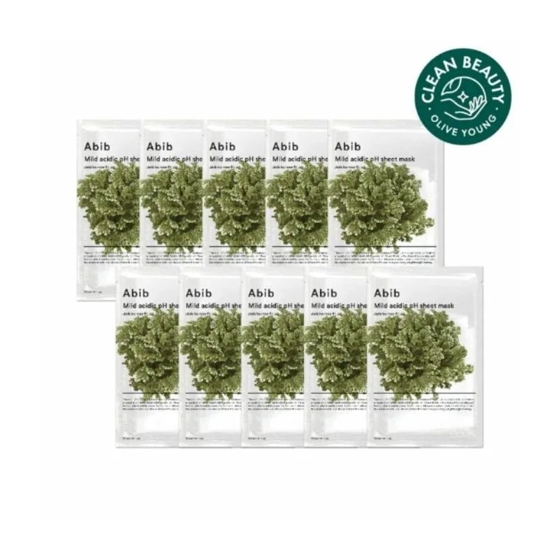 弱酸性pHシートマスクパック復活草フィット10P
