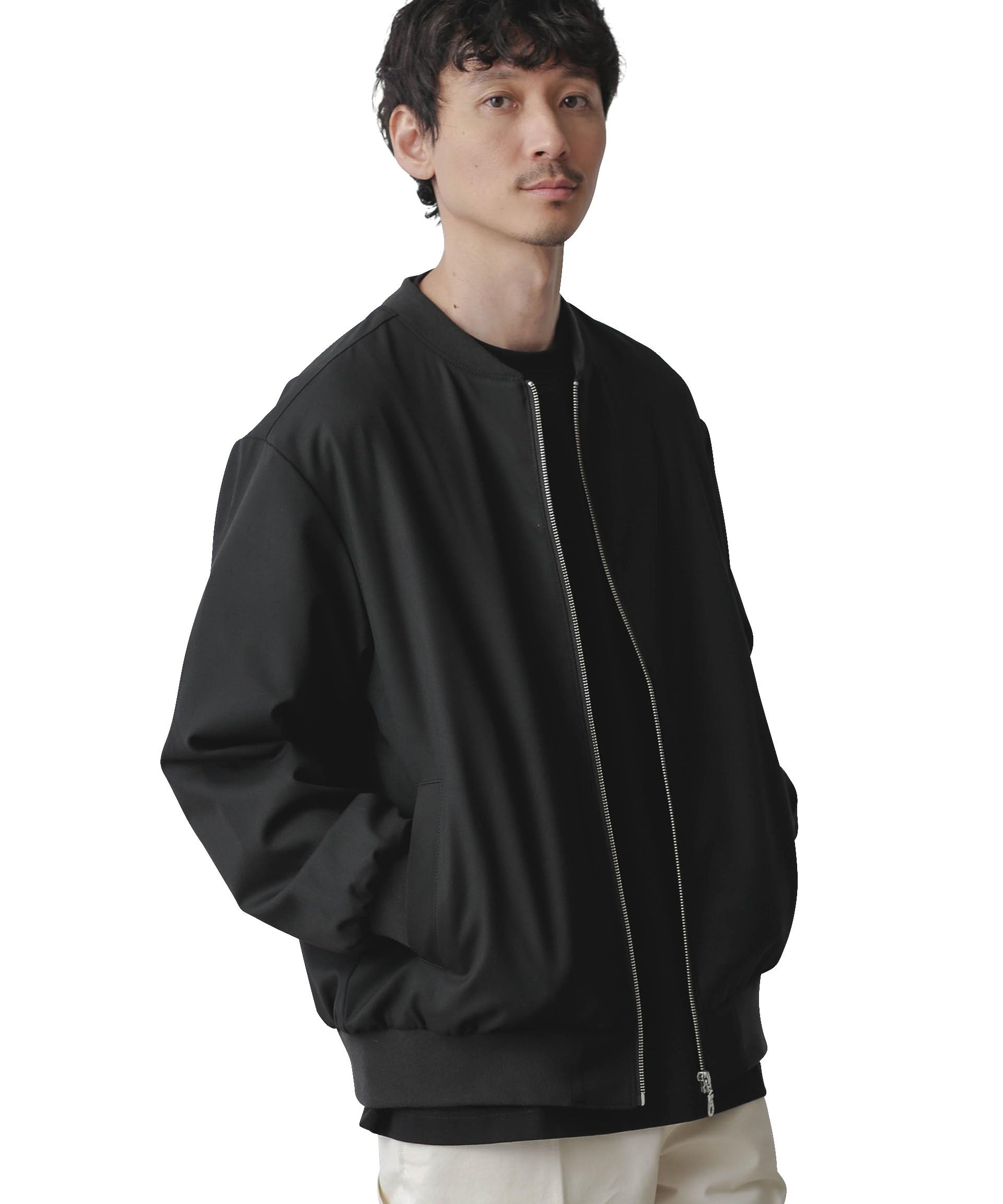 ナノ・ユニバース(nano・universe) TRインタックMA-1 S ブラック NANO universe 24SS