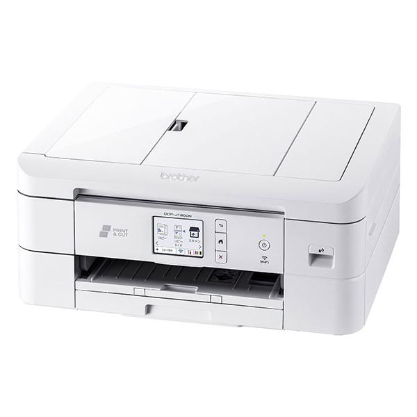 ブラザー工業 CUTFIT（カットフィット） A4インクジェット複合機（Wi-Fi/自動両面/自動カット/スマホ対応） DCP-J1800N