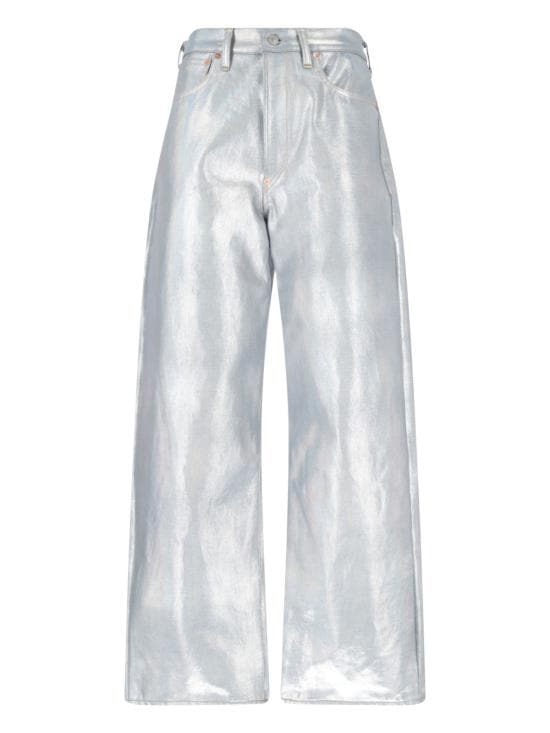 JUNYA WATANABE Women Denim Pants JO P205 S25 1 Silver