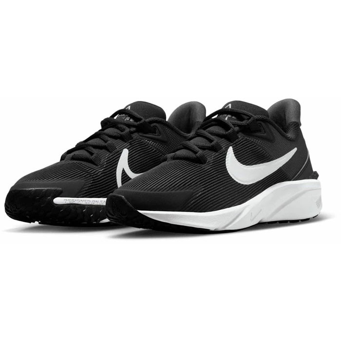 ジュニア キッズ スター ランナー 4 スニーカー シューズ 運動靴 ランニングシューズ ジョギング マラソン 紐靴 ローカット DX7615