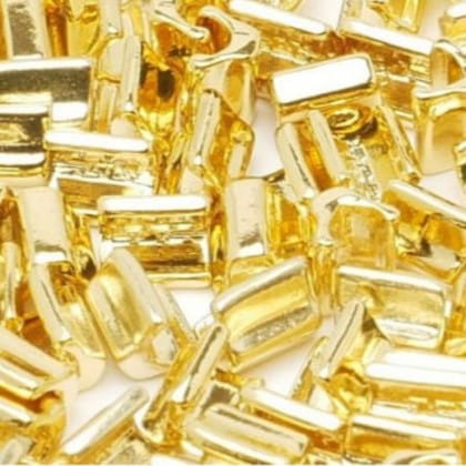 YKKまとめ売り エクセラ用 上留め 3号用 本金 100set PY5535