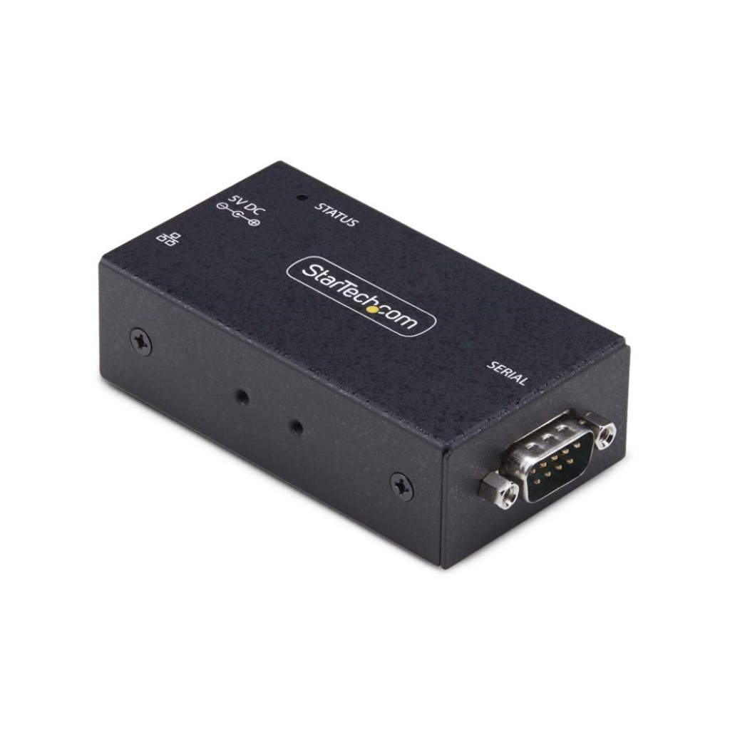 StarTech.com [I13-SERIAL-ETHERNET] シリアル変換デバイスサーバー/1ポート/RS-232C-イーサネット接続/メタル筐体/壁面 DINレールマウント/DB9 ネットワ