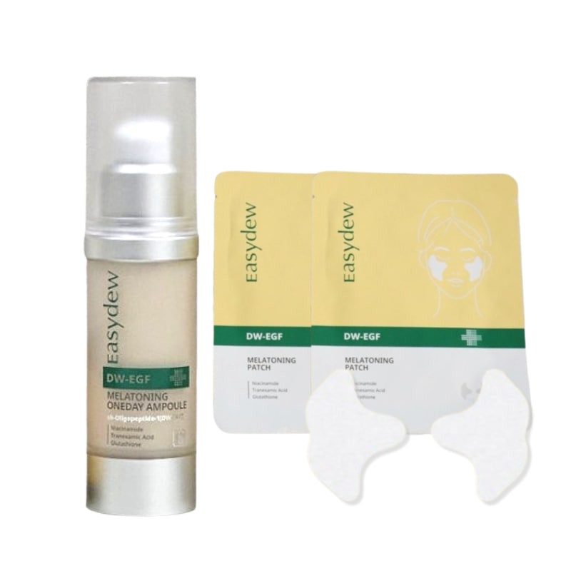 DW-EGFメラトーニングワンデイアンプル15ml + シミパッチ２枚