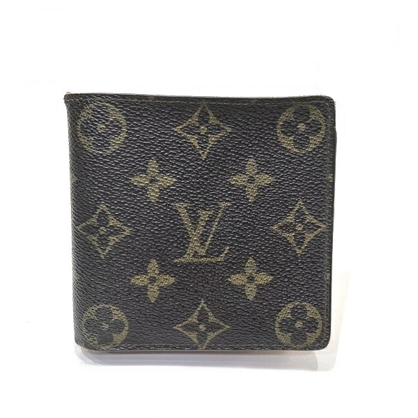 ルイヴィトン ポルトフォイユ マルコ M61675 2つ折り財布 ユニセックス 【中古】