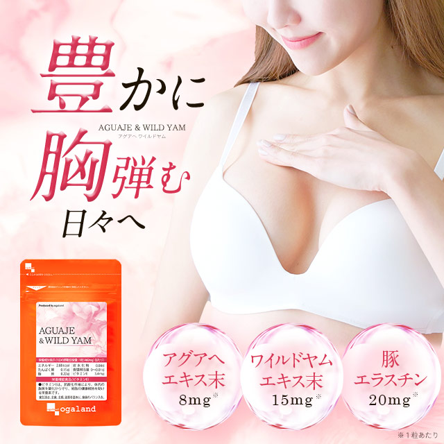 AGUAJE ＆ WILD YAM（6個セット約6ヶ月分）