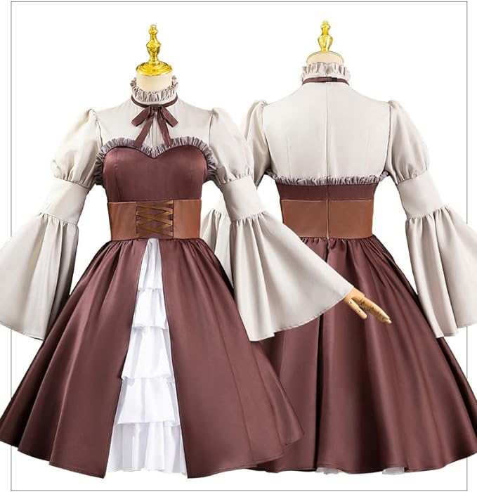 s] 葬送のフリーレン リーニエ コスプレ衣装 コスチューム コスプレ グッズ おしゃれ アニメイベント パーティー 文化祭