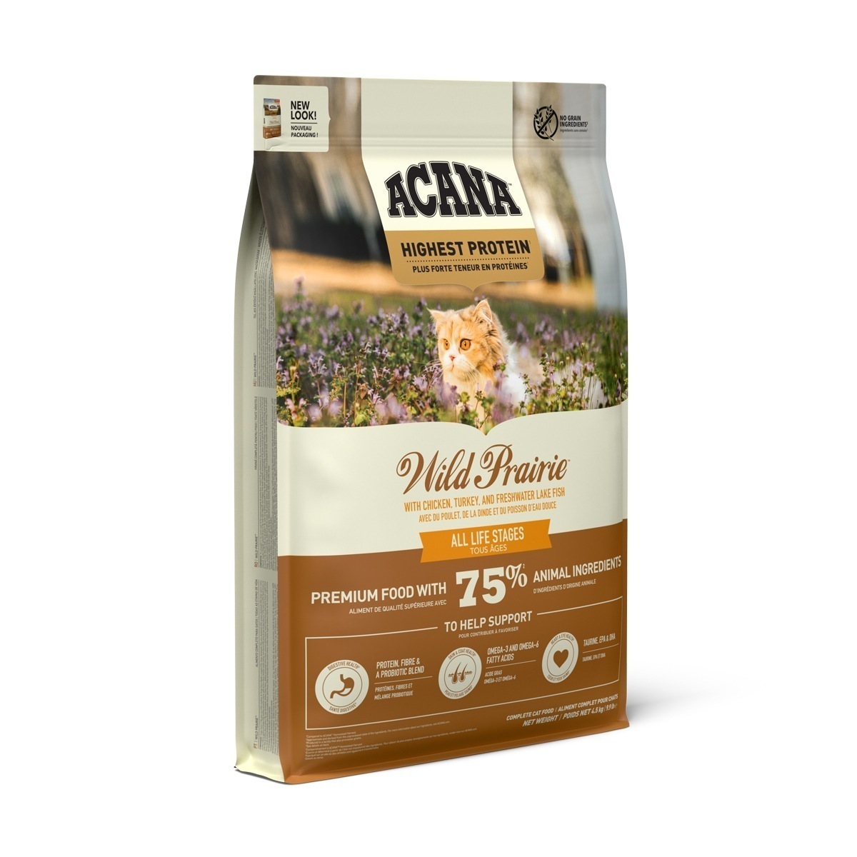 ハイエストプロテイン ワイルドプレイリーキャット 4.5kg キャットフード