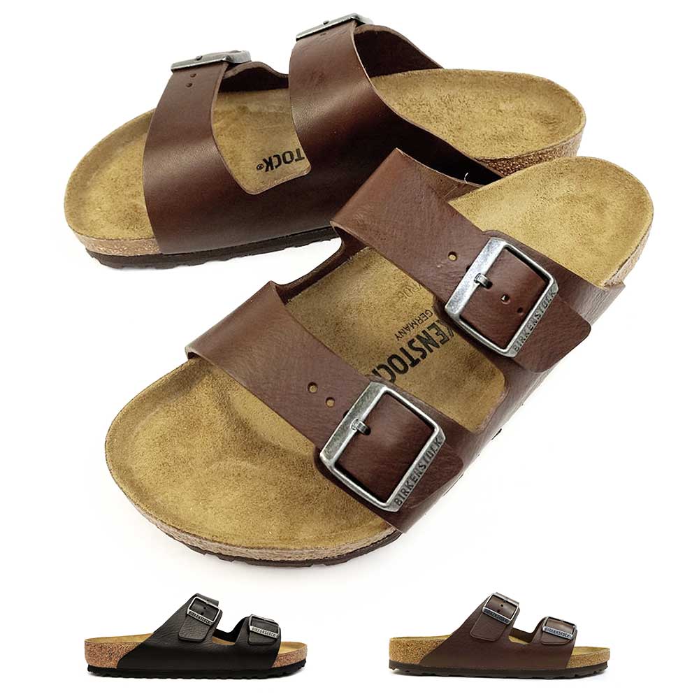 メンズ サンダル アリゾナ BS 幅広 レギュラー幅 ストラップ