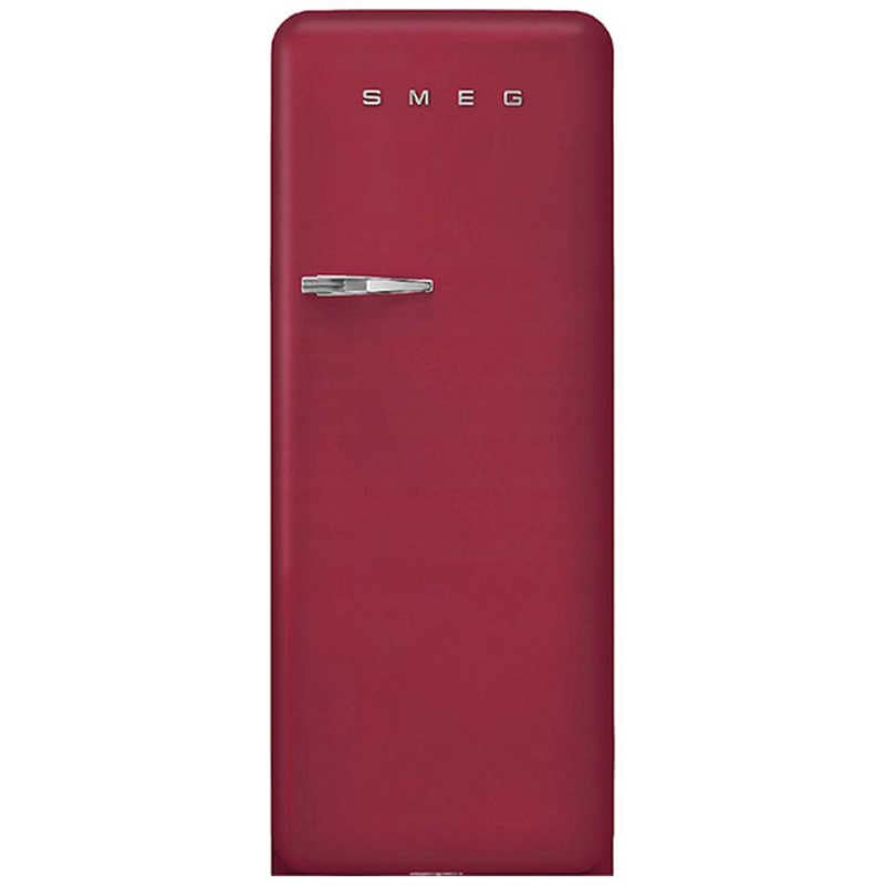 SMEG　冷蔵庫 1ドア 270L 右開き 幅60.1cm ルビーレッド　FAB28RDRB5JP（標準設置無料）