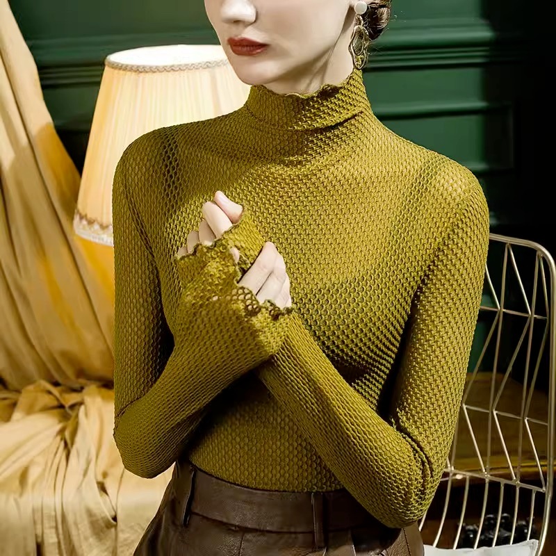 トップス カットソー 袖あり 長袖 ハイネック タートルネック 大人可愛い きれいめ シンプル カジュアル 大人 上品 おしゃれ お洒落 大人女子 こなれ感 無地 春 夏 秋 冬 オールシーズン