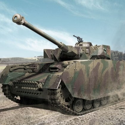 [1/35スケール] ドイツの装甲車4号機. H「Ver. MID」, アカデミープラモデル #13516