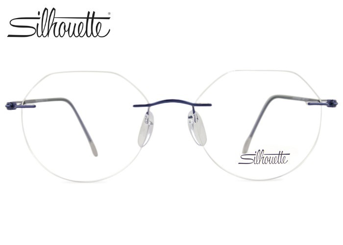 シルエット Silhouette 5569 4041 VIOLET ヴァイオレット LITE SPIRIT ライトスピリット ツーポイント 眼鏡 リムレス オーストリア製 チタン ボストン 多角形 30,316円