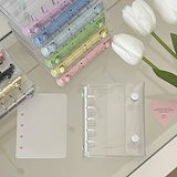 qub】透明シール帳 Qoo10] 【2枚で200円OFF】透明シール帳 シ