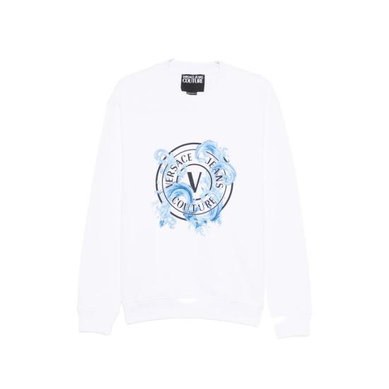 VERSACE Men Sweatshirts 80GAIE01 CF00E 003 WHITE