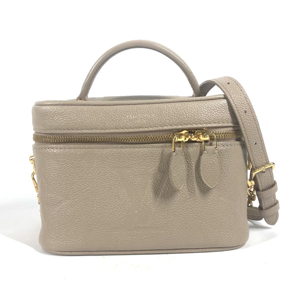 ハンドバッグ M45608 ヴァニティ PM モノグラムアンプラト カバン 2WAYバッグ ショルダーバッグ 斜め掛け チェーン モノグラムアンプラントレザー トゥルトレール ベージュ