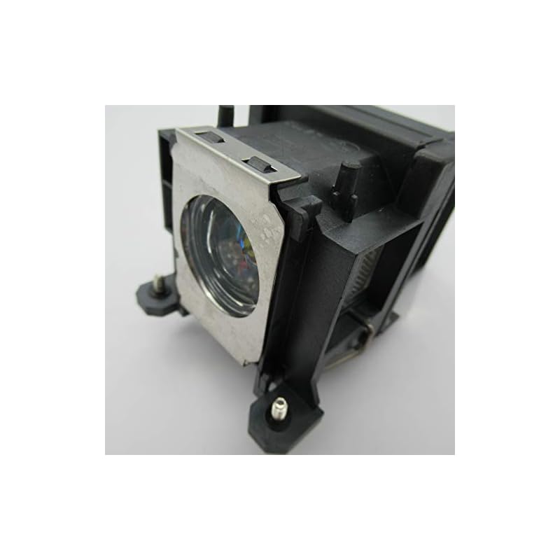 Supermait EP48 プロジェクター交換用ランプ 汎用バルブ ＋ 汎用ハウジング EB-1725 EB-1720 EB-1730W EB-1735W EB-1700 EMP-1725 EMP