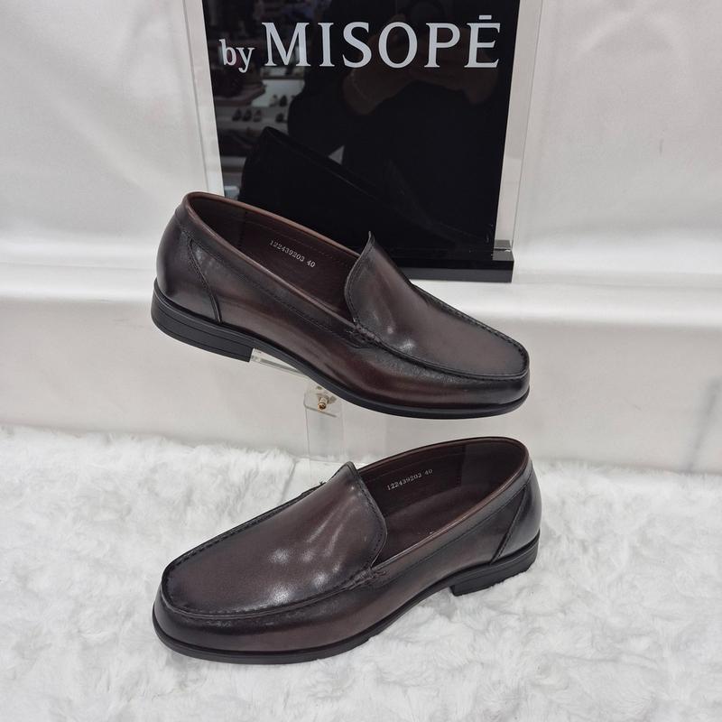 By 男性 ドレス 基本ローファー 122HT439SD203 DBROWN 1 JJ