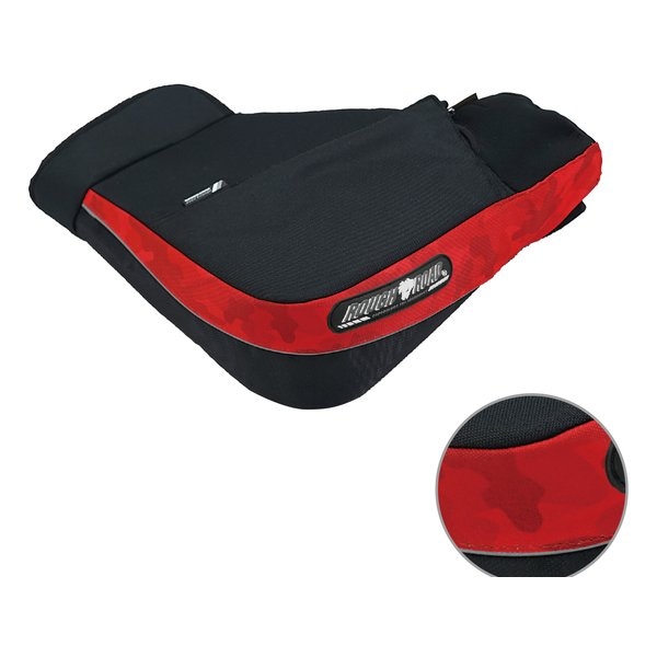 バイク用 HOTハンドウォーマー 防風/防寒/レッドカモ/フリーサイズ RR5927RD-CM