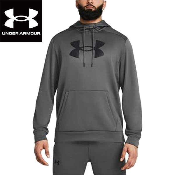 アンダーアーマー UNDER ARMOUR フリース ビッグロゴ フーディー パーカー トレーニング メンズ 1379743