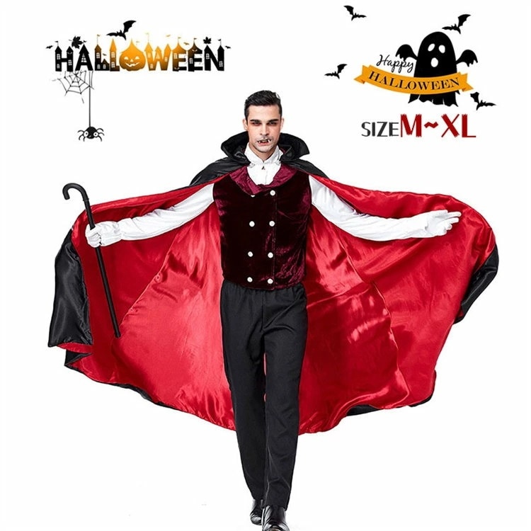 【本日限定激安格】ハロウィン コスプレ メンズ バンパイア コスチューム 衣装 大人 ハロウィン 仮装 メンズ ヴァンパイア 吸血鬼 コスプレ衣装 コス 男性 マント 余興 男 おもしろコスチューム 5,383円