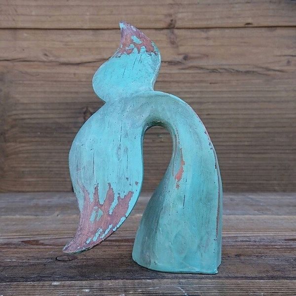 オブジェ 置き物 インテリア雑貨 家具 インテリア 海の生き物シリーズ ホエールテール 緑 クジラ