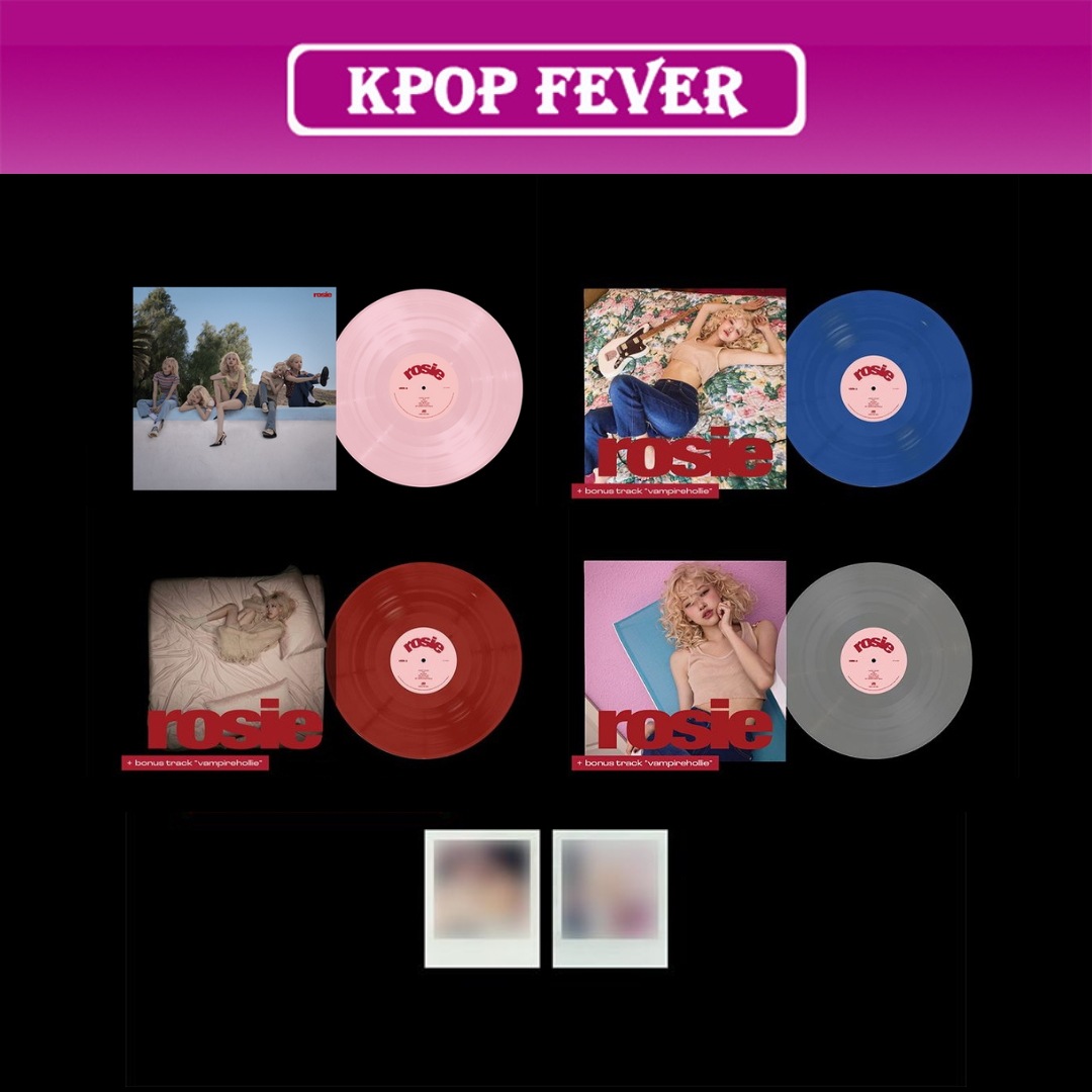 BLACKPINK ROSÉ - [ROSIE] LP / first studio album vinyl バージョン選択