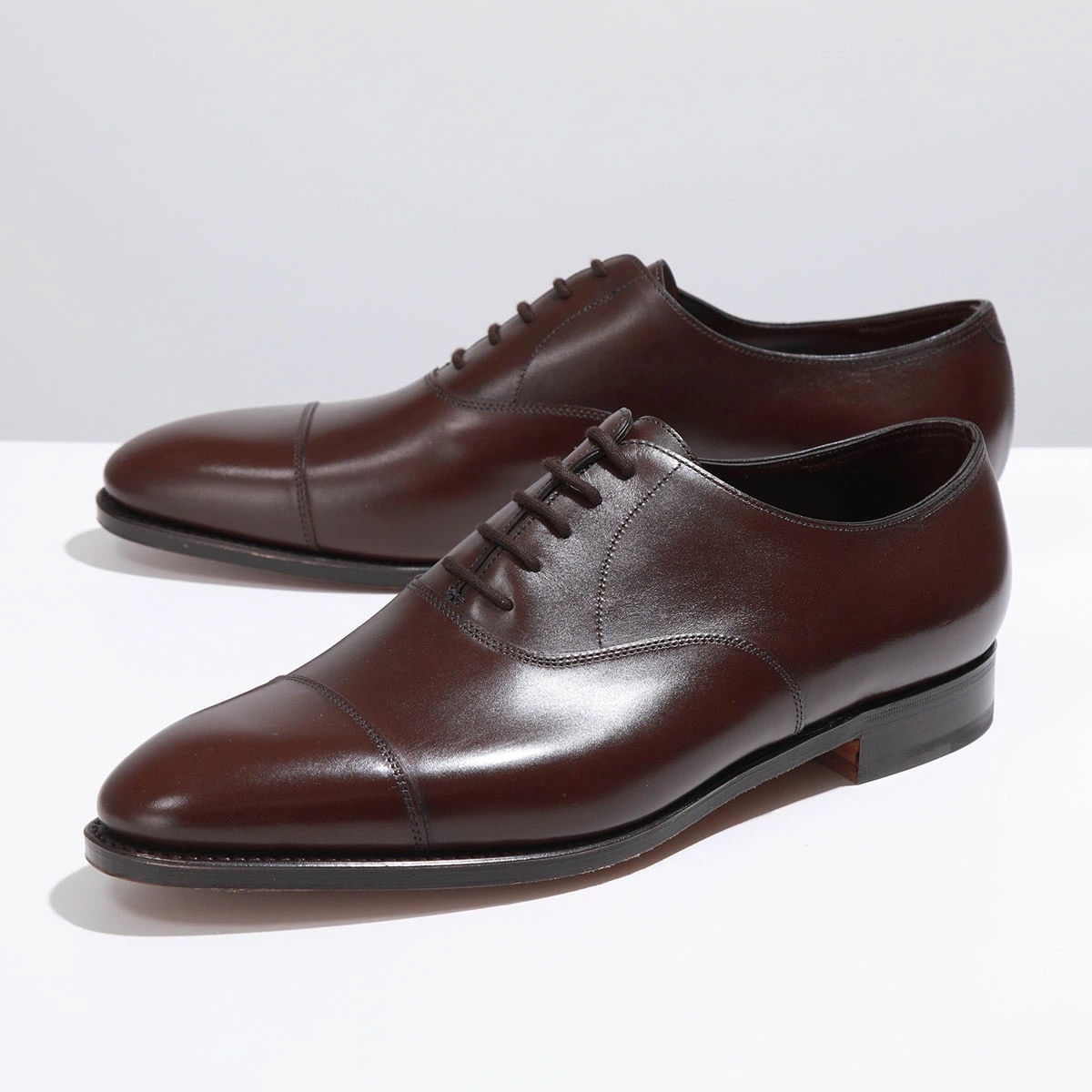 JOHN LOBB ジョンロブ レザーシューズ CITY 2 シティ2 008031L メンズ 7000 E ドレスシューズ 革靴 ビジネス シューズ 靴 DARK-OAK