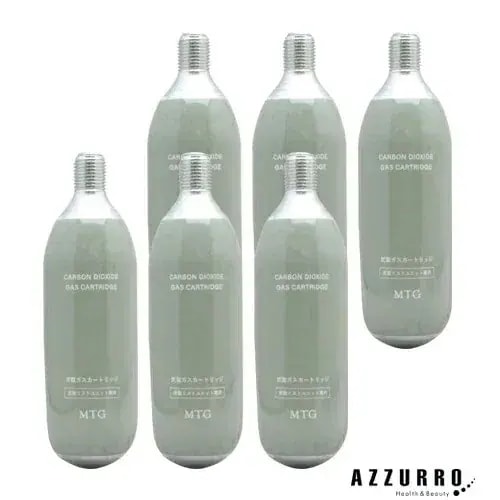 MTG プロージョン 炭酸ミストユニット専用 炭酸ガスカートリッジ 6本セット ホワイト【宅急便コンパクト対応】【翌日着対応】