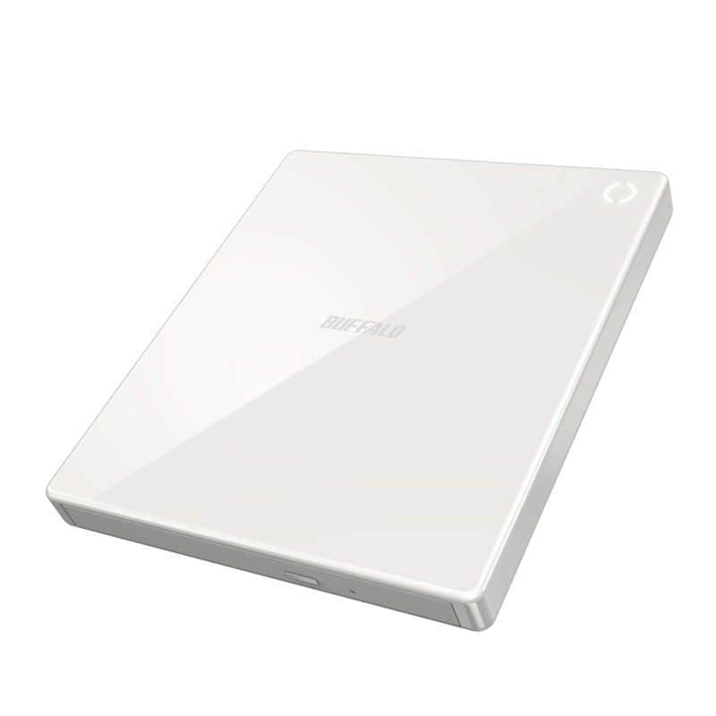 BUFFALO　スマートフォン用CDレコーダーラクレコWi-Fiモデル ホワイト　RR-W1-WH