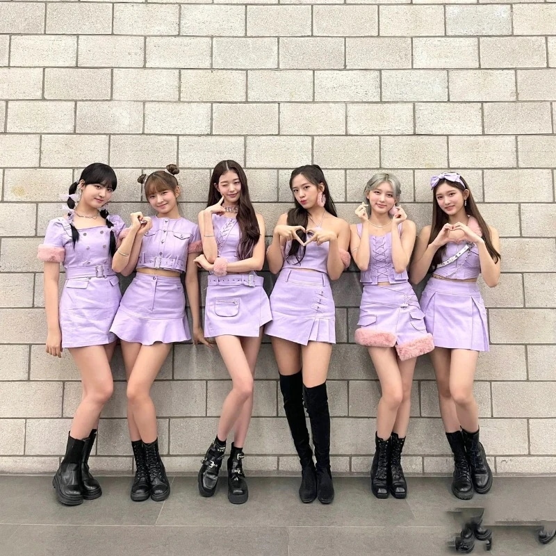 Kpopパフォーマンス衣装ive張元英ギドルとダンスグループステージセット歌うジャズスーツ