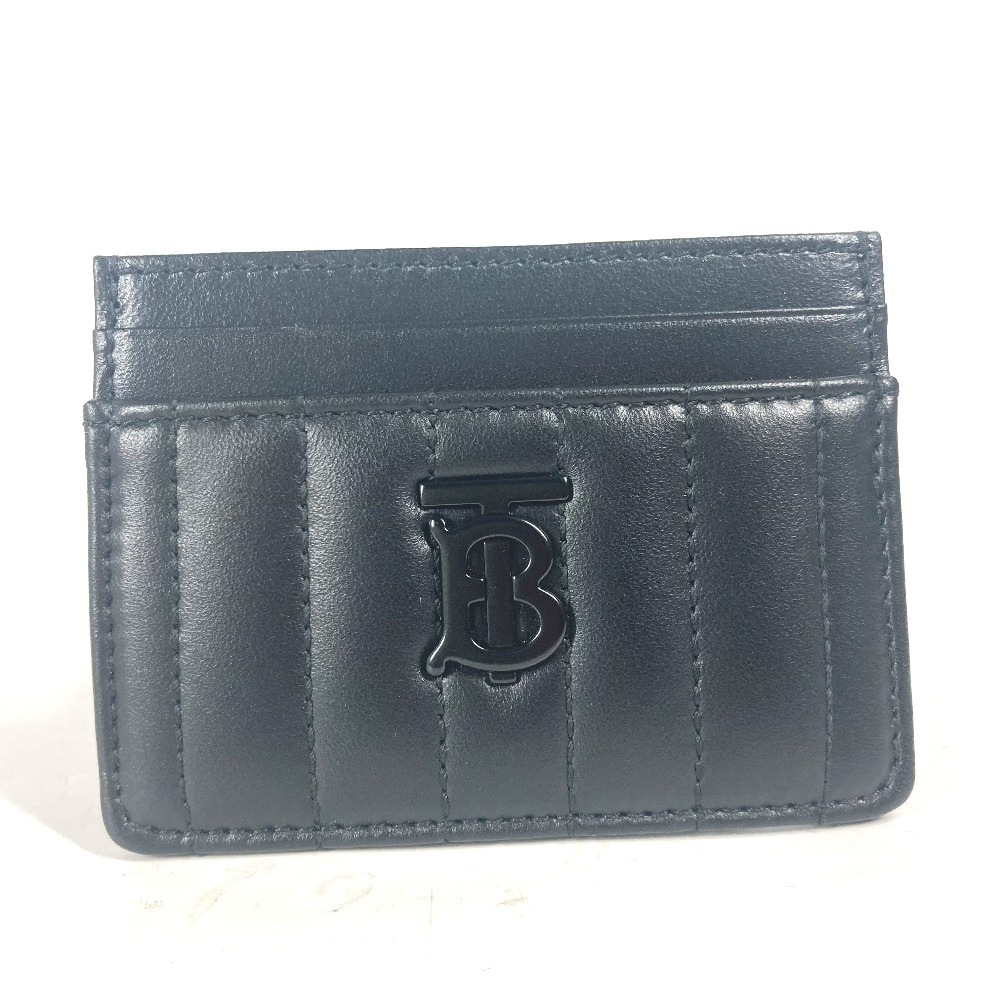 カードケース 8064827 TB ロゴ 名刺入れ パスケース レザー ブラック