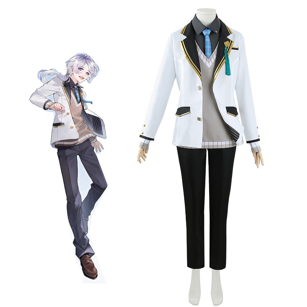 バーチャルYouTuber 弦月藤士郎 コスプレ衣装 制服 和服 ハロウィン クリスマス 学園祭 文化祭 仮装 コスプレ 衣装