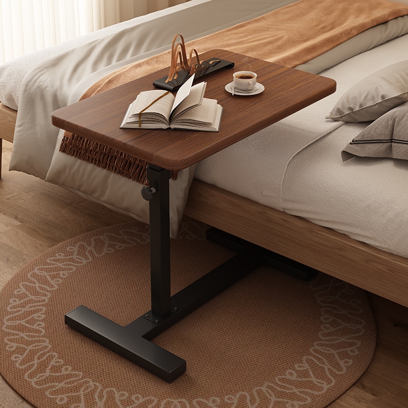 ベッドサイドテーブル可動昇降パソコンデスクリビングソファサイド折りたたみデスクベッドルーム家庭用ベッド学習机