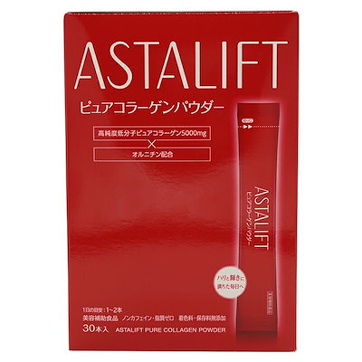 他サイト： ピュアコラーゲンパウダー スティックタイプ 30日分 5.5g×30本 健康食品 サプリメント[ギフトラッピング対応]の商品画像