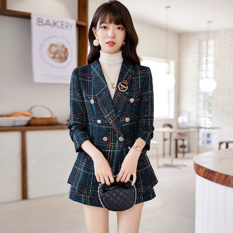 2024初春 新作 可愛い 二点セット jk制服 春秋 ショット丈 レディース スーツセット 卒業式 ズボンセット 春アウター おしゃれ セットアップ スーツジャケット 入学式 卒園式