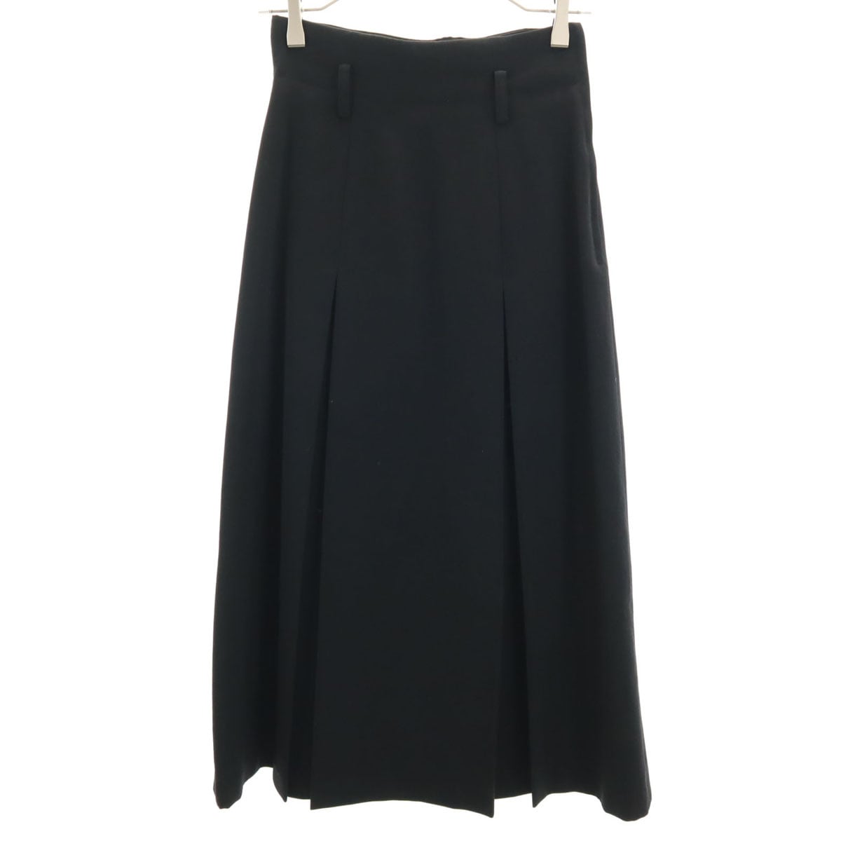 tricot COMME des GARCONS トリコットコムデギャルソン 日本製 ウール100% ロング丈 スカート S ブラック レディース 古着