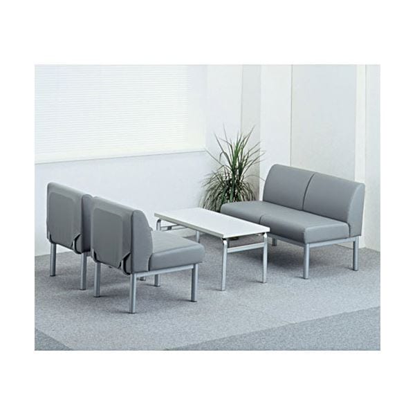 ヤマダコーポレーション 軽応接ソファ 1人用 DK-1010N 1台 [テーブル/2人用ソファ別売]
