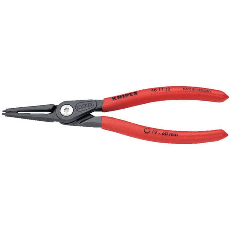 KNIPEX社　穴用スナップリングプライヤｰ 19-60mm　4811J2