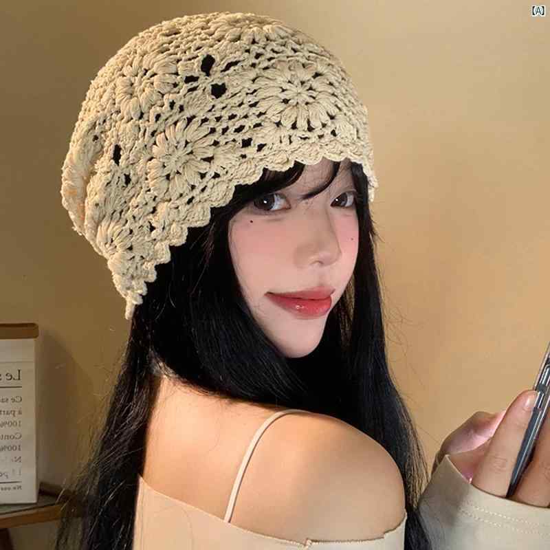 サンシー手編みニット帽