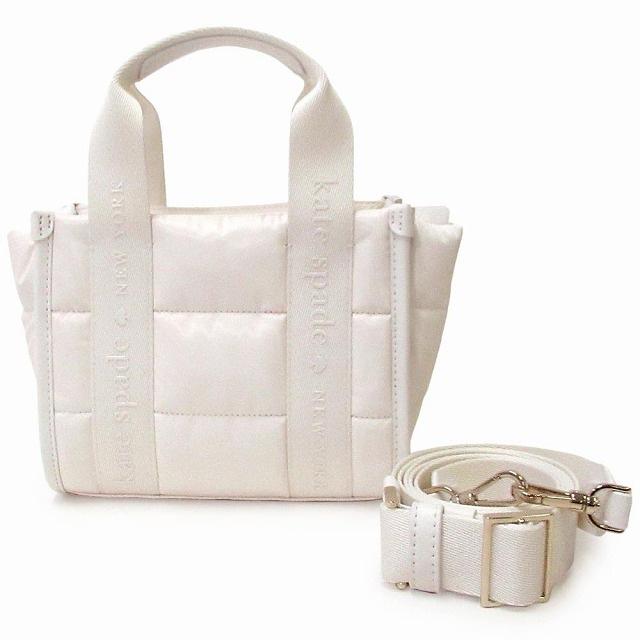 Kate spade ケイトスペード アウトレット キップ パフィー ミニ トート ショルダーバッグ KM668 100