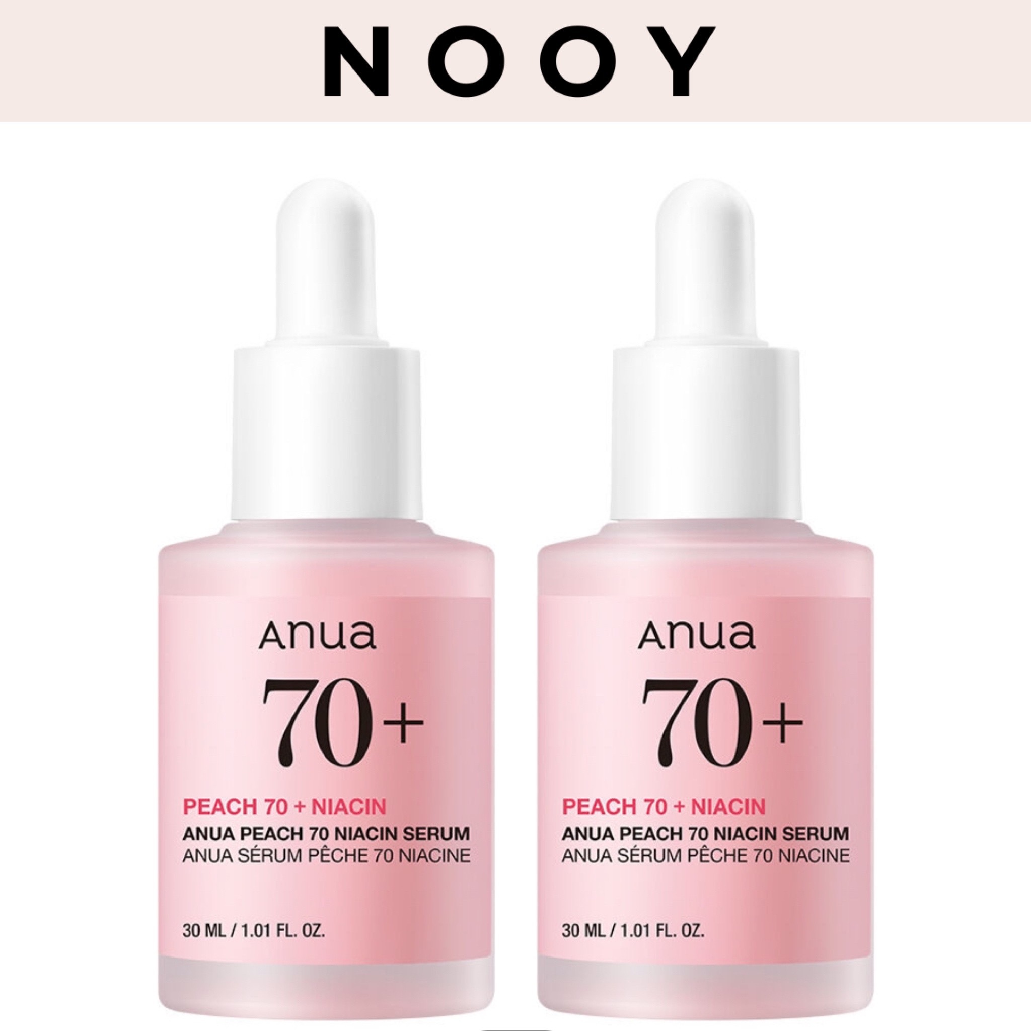 リニューアル 1+1 桃70ナイアシンセラム 30ml 2個セット